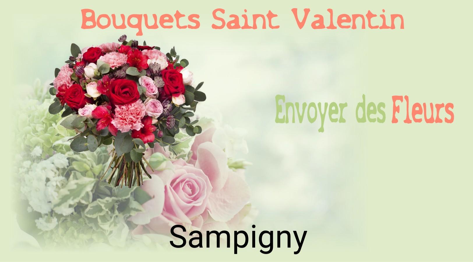 Roses de Saint-Valentin livrées à Sampigny